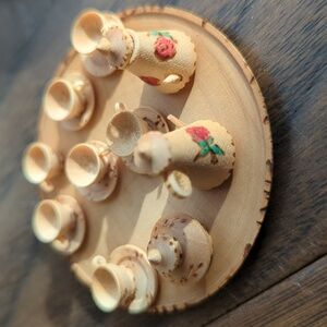 Miniature Tea Set With